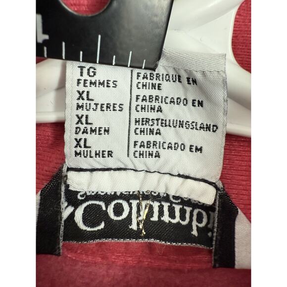 Columbia Pink Fleece Zip Up Vest Size X Large - Picture 7 of 10